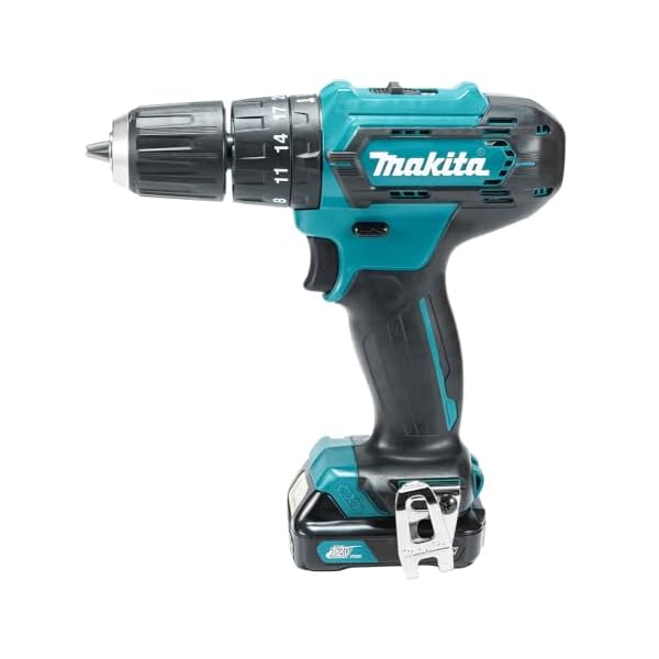 Makita HP333DSAX1 Akku-Schlagbohrschrauber 12V max. / 2,0 Ah, 2 Akkus + Ladegerät in Transportkoffer – Bild 7