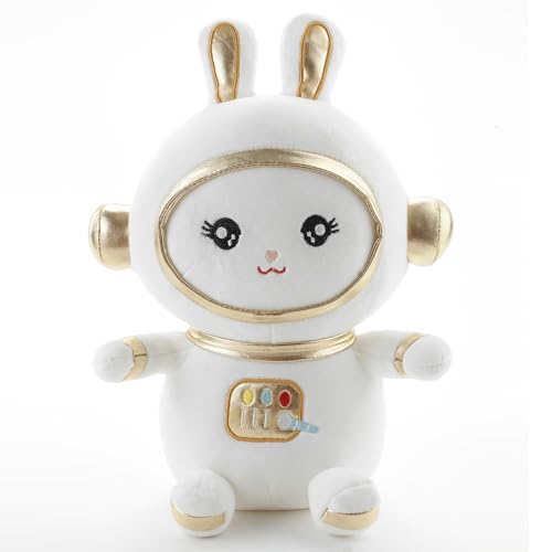 Image of 45 CM Cute Astronaut Bunny Plush Soft Toy, Kawaii Stuffed Animal Doll, Soft Plush Pillow for Kids & Adults, Hugging Companion, Bedroom Decor, Birthday Gift