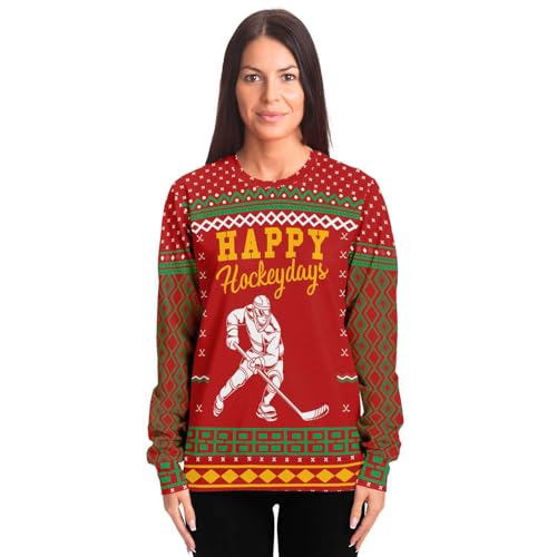 Happy Hockeydays Skater Sweatshirt, alternative view 3
