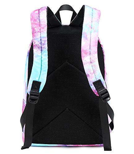 Abshoo 軽量 防水 かわいいバックパック 学校用 ブックバッグ, ギャラクシーピンク, One_Size, 旅行用バックパック