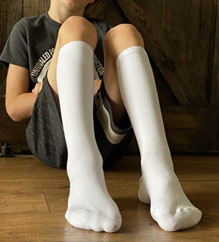 Image of juDanzy Solid Knee High Socks for Sports or School Uniforms
