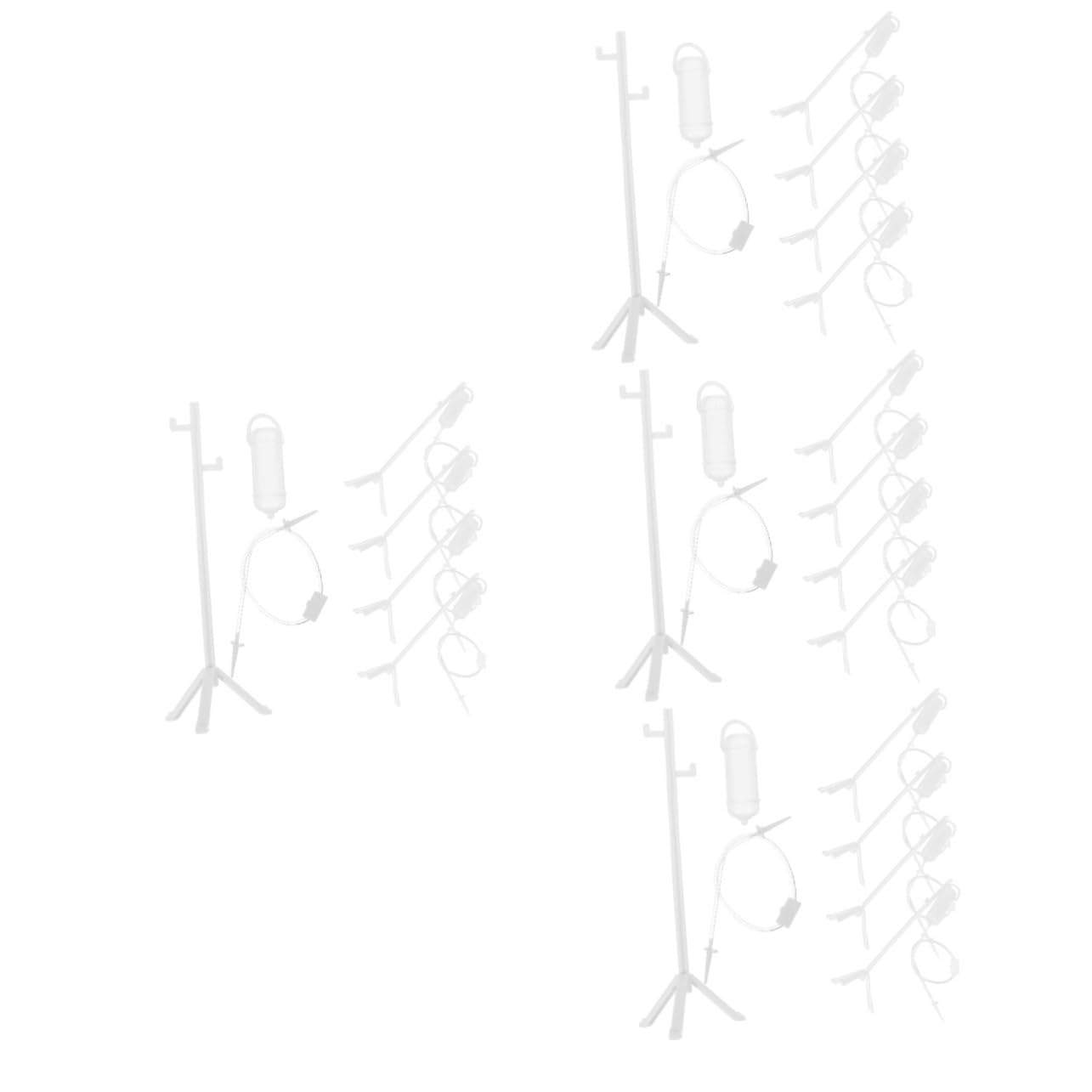 Toddmomy 4 Doctor Kit Boys and Girls Play Doctor for Toddlers Bottle Toy Pretend Simulation 5pcs*4