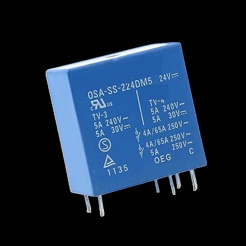 Relais FTR-F4AK012T 12VDC 6 broches 5A 2NO pour circuit imprimé PCB