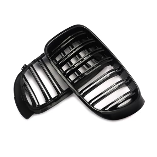 Parrilla doble línea delantera para BMW X3 y X4 F25 F26, renueva el aspecto deportivo del coche. 5