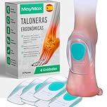Pack de 6 Taloneras para Proteger del Dolor, Fascitis Plantar, Espolón Calcaneo y Tendinitis Aquiles | Soporte Ergonomico y Absorción de Impactos | Plantillas de Silicona para Hombre y Mujer