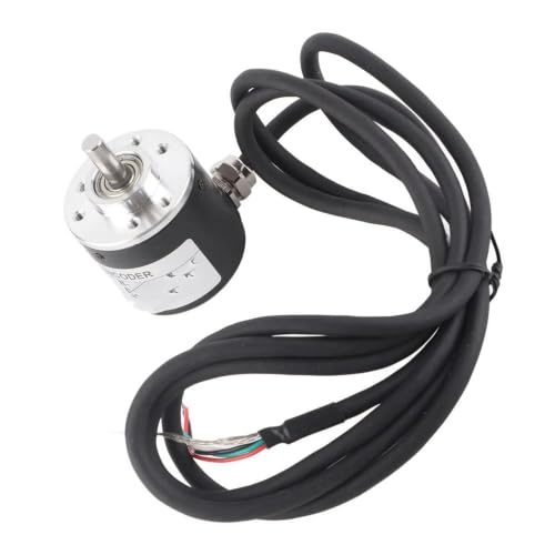 Codeur de rotation incrémental magnétoélectrique avec arbre biphasé de 6mm