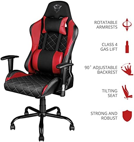 trust gxt 707r gaming stuhl