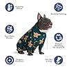 Spark Paws Dog Christmas Pajama, Dog Recovery Suit Male, Onesie, Ultra-Soft and 4-Way Stretch, for Small Medium and Large Breeds - Gingerbread Man - 3XL #3