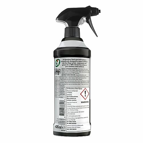 Image of Cif Stainless Steel Cleaner 435ml Pack of 2