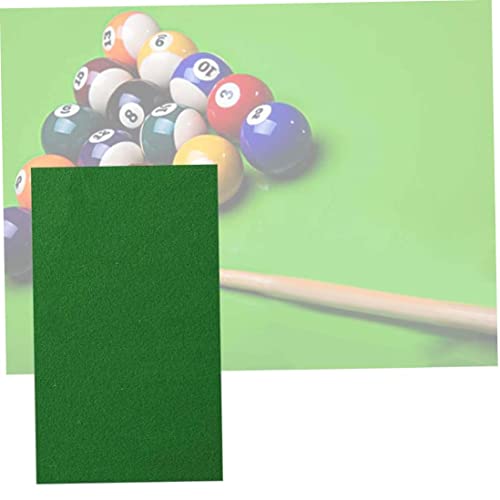 Feutre de table de billard vert en tissu robuste pour clubs et hôtels