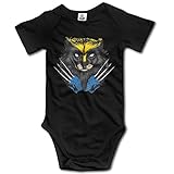 Unisex Baby Wolverine X-Men Short Sleeve Onesie