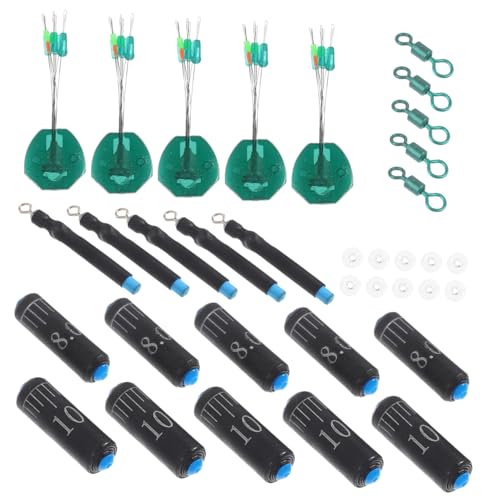 EXQUIMEUBLE 路滑釣り用滑り浮き 入り 収納ボックス付き 耐久性釣具アクセサリー 投げ釣りや海上釣り堀に コンパクト設計で持ち運び便利