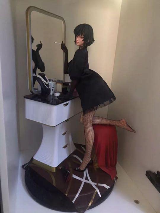 ワンパンマン 地獄のフブキ ガレージキット ガレキ スタチュー①