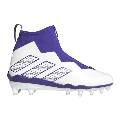 adidas Mens Nasty 2.0 Soccer Cleats Cleated - Purple, White