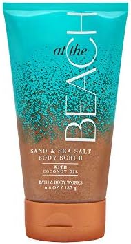 Bath & Body Works 6.6 Ounce Sand & Sea Salt Scrub with coconut oil At the Beach Scent (Packaging may vary)