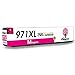 Kingjet 970XL 971XL Ink Cartridges Compatible for HP Printers Replacement for HP 970 971 970XL 971XL Work with Officejet Pro X576dw X451dn X451dw X476dw X476dn X551dw Printers, 4 Pack (B/C/M/Y)