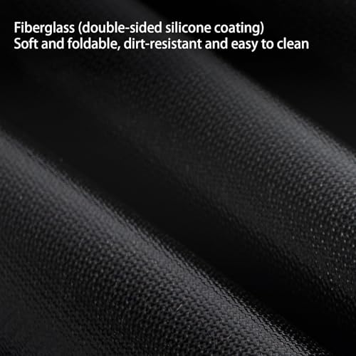 Alfombrilla de soldadura ignífuga kinrguiyuez protectora de calor para taller 7