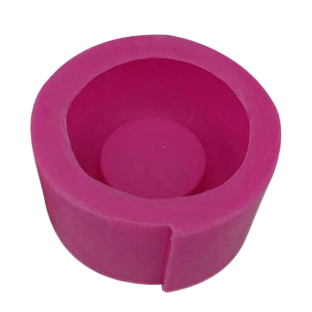 Silicone Mold Concrete Cement Candle Mold DIY Flower Pot Holder Mould Succulent Plants Concrete Planter Vase Molds