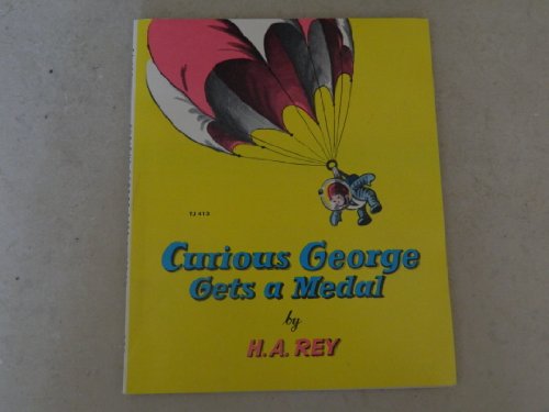 Curious George Gets a Medal 0606029095 Book Cover