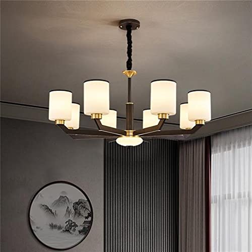 Chandelier cristal chinois et lustre moderne minimaliste pour salon