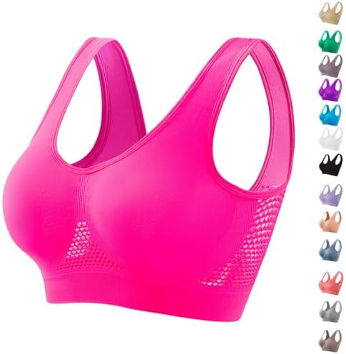 Sports Bras for Women No Underwire Large Bust High Impact Wirefre...