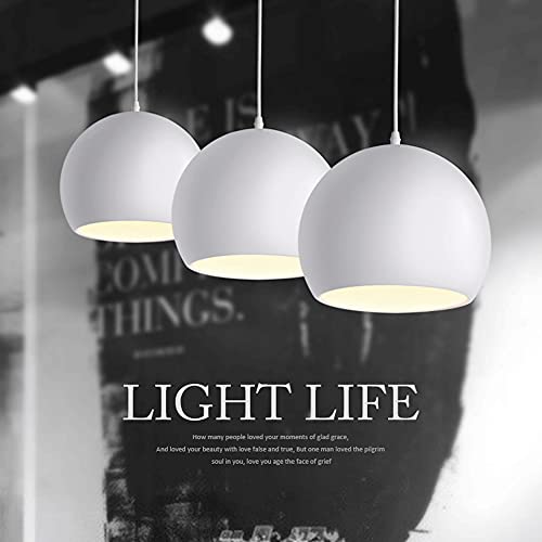 Luces colgantes esféricas creativas de estilo industrial para decoración de interiores y techos 3