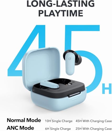 image for Soundcore P30i by Anker Noise Cancelling Earbuds, Strong and Smart Noi