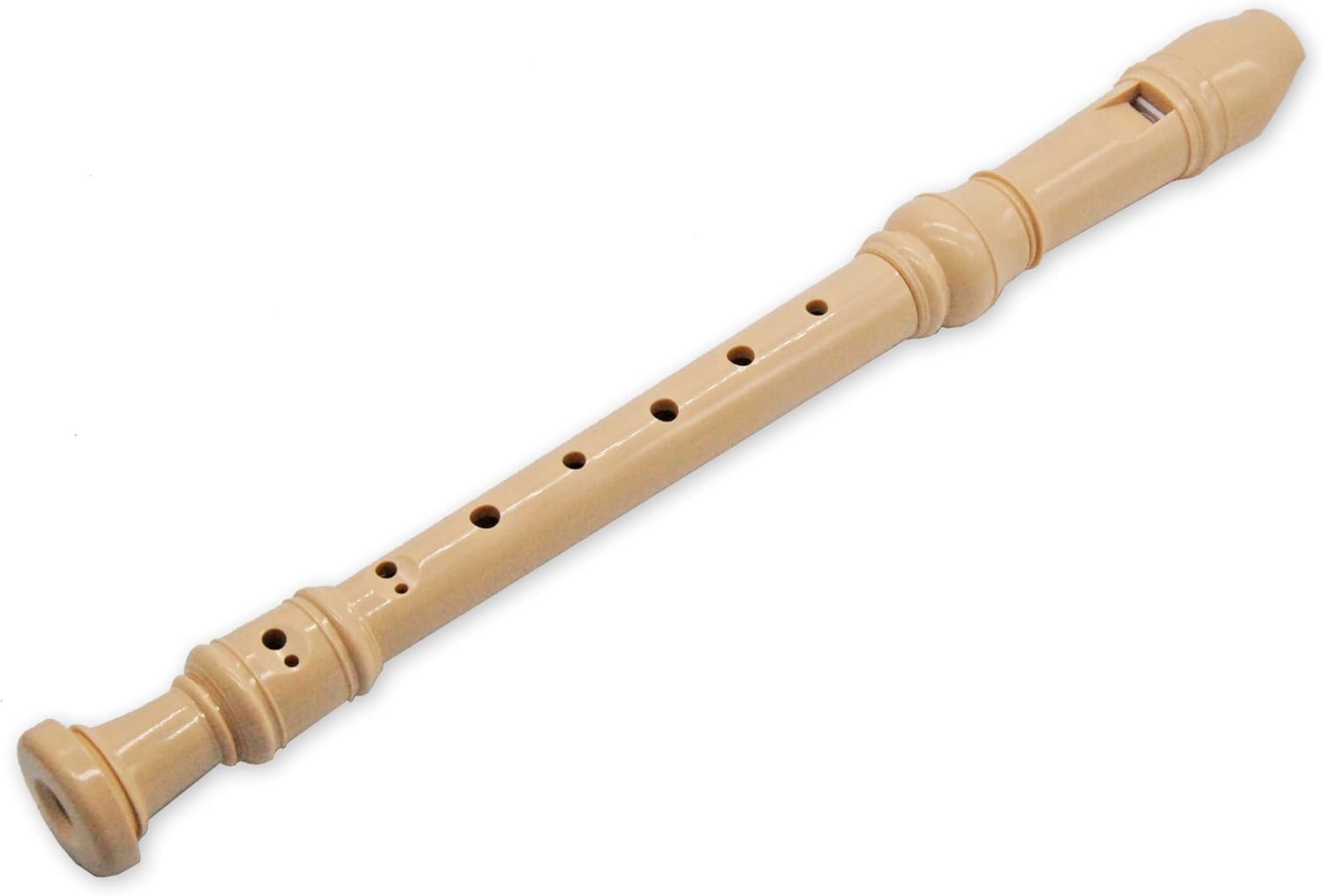 Flauto Dolce Soprano Tuyama TFS-06B Per Principianti - Diteggiatura Barocca, Custodia E Spartiti Inclusi - Foto 3