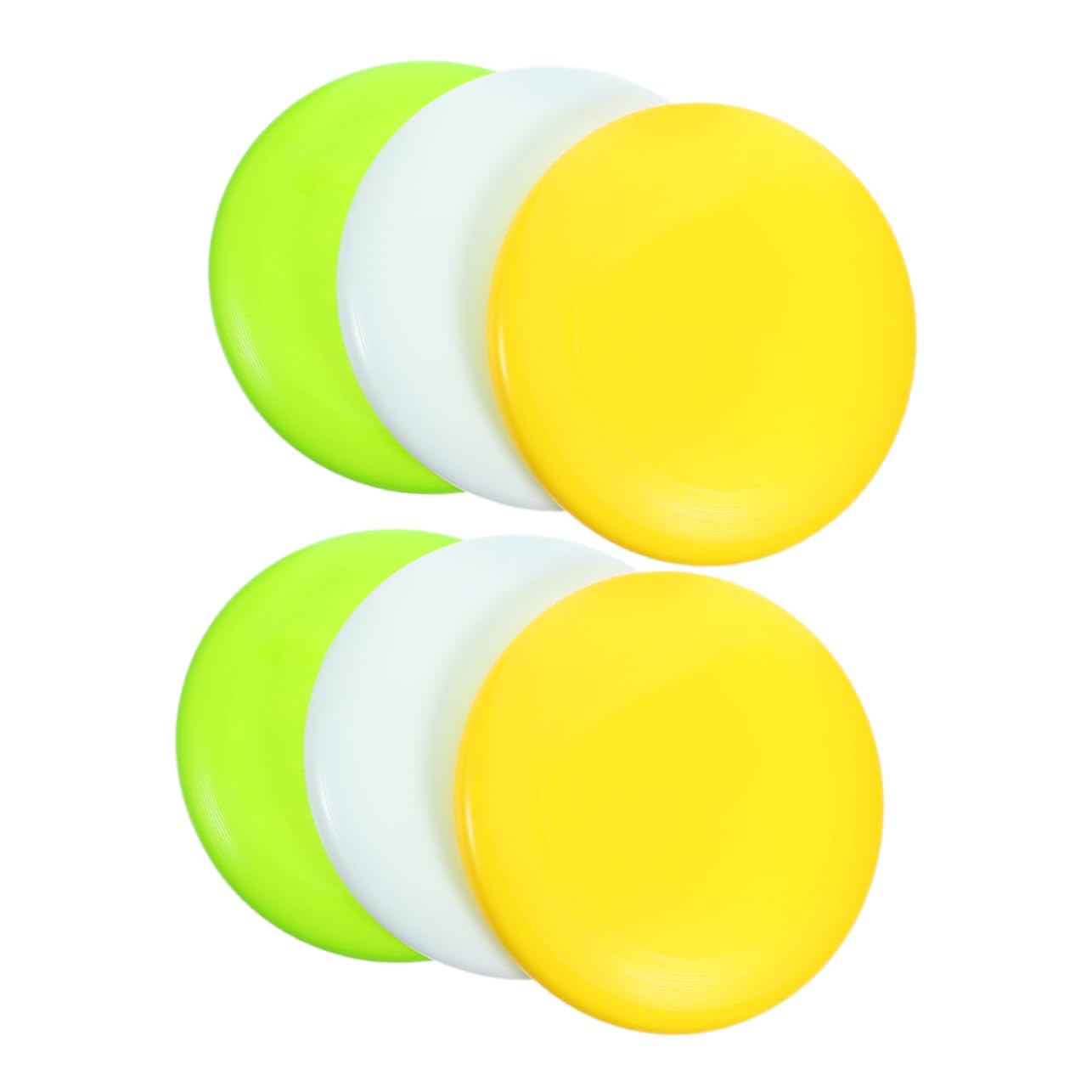 BESPORTBLE 6pezzi Disc Golf Driver Midrange Putter in PE Disco da Golf Marcatori Inclusi per Principianti e Allenamento