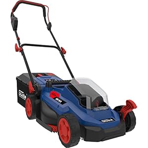 Güde 58401 Accugrasmaaier RM 18-0 (onderhoudsvrije, borstelloze motor, 18 V, maaibreedte 330 mm, maaien, verzamelen en mulchen)