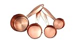 Copperhead Collection Set of 4 Copper Measuring Cups 09199