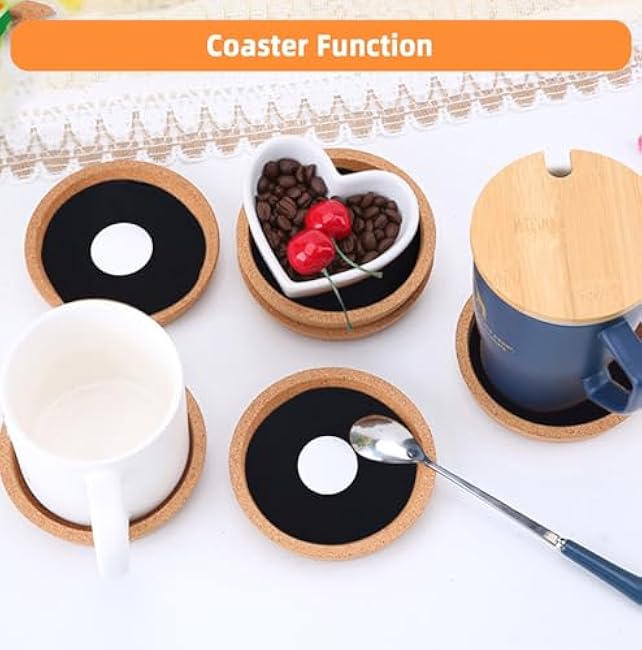 Mug Organizer - Wooden Coffee Mug Stackers, Mug Organizer for Kitchen Cabinet,Equipped with Food Grade Non-Slip Pad 6 Pack
