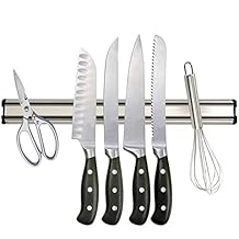 MEKBOK Kitchens Aluminum Magnetic Knife Bar - Rust Free 16 INCH