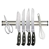 Stately Kitchens Aluminum Magnetic Knife Bar - Rust Free (16 INCH)