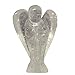 Produktbild Bergkristall-Stein Schutz-Engel Figur 5 cm | Edelstein Glücksbringer Friedensengel für Ihre Tasche zur Deko für Ihr Heim| Heilstein und Geschenk