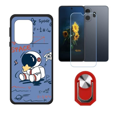 BMPNLSZ �K�p TCL NxtPaper 70 Pro�p+HD�����K���X�ɓK�����ėpTPU�P�[�X�A�V���J�Q���P�[�X�o���p�[�ی�o�b�N�P�[�X-�ɓK����9�d�x�X�N���C�u�h�~�X�N���[���v���e�N�^(6,9") + ���O���\�Ŕėp�I��360�x��]�\�ȃX�e
