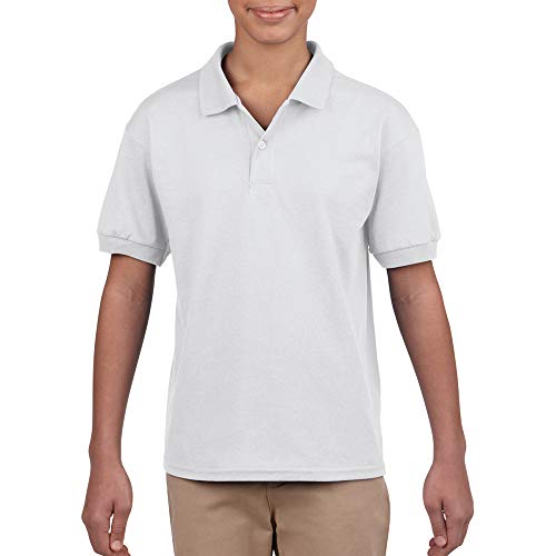 Gildan DryBlend Childrens Unisex Jersey Polo Shirt4