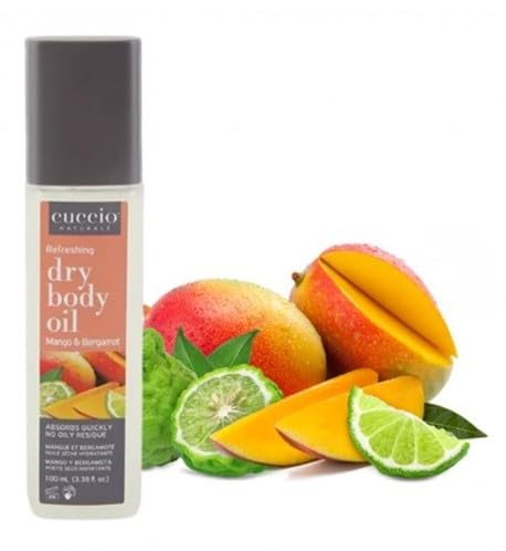Cuccio Naturale Hydrating Dry Body Oil 100ml (3.38oz) - Mango & Bergamot, 100 ml (Pack of 1) - Image 2