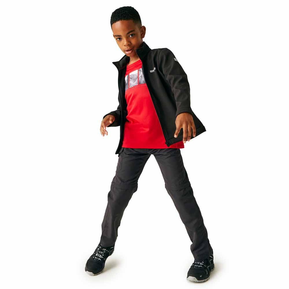 Regatta Regatta Kids' Cera Softshell Jacket Giacca softshell antivento Cera da regata per ragazzi Bambini e ragazzi