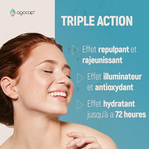 SÉRUM VISAGE – ACIDE HYALURONIQUE - Sérum visage avec Vitamine C, Rétinol et Vitamine D. hydratant anti-âge 50 ml, idéal pour votre routine de soin du visage. Acide hyaluronique pur – vue 2