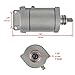 Caltric Starter & Bendix Drive Compatible with Polaris Ranger Xp 700 RZR 800 2005-2009