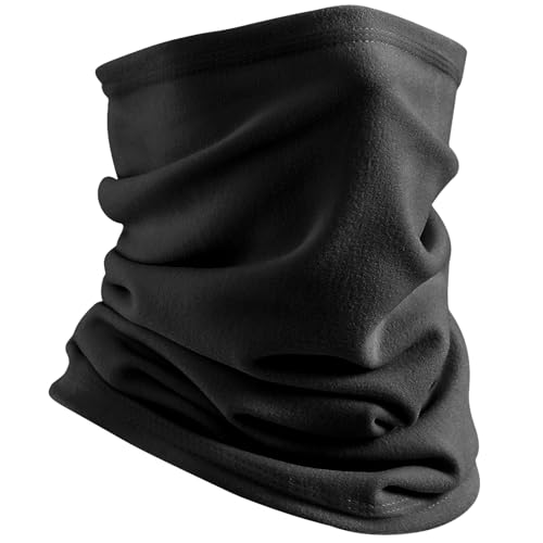 Showvigor Winter Neck Gaiter - Windproof Fleece Face Cover, Unisex