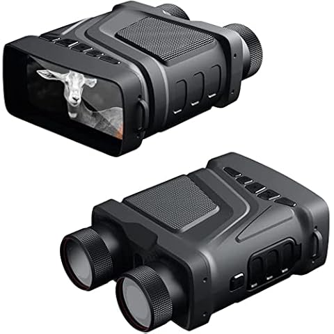 Djioyer Night Vision Goggles, Night Vision Binoculars 5X Digital Zoom,1080p Full HD Infrared Night Vision Scope with 3 Inch TFT Screen,Night Vision for Hunting Camping Travel Cover