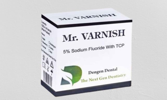 Dengen Dental Mr Varnish 5% S. F. With TCP Pack Of 10 Sachet (B0D6MYS5ZF) Amazon Price History, Amazon Price Tracker