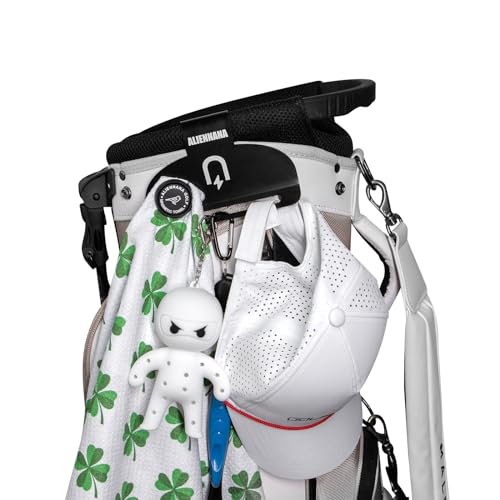 Aliennana Bolsa de golfe magnética para equipamentos e acessórios magnéticos de golfe - toalha de go