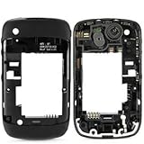 Complet Chassis noir Blackberry Curve 8520 - frame housing middle complet haut parleur