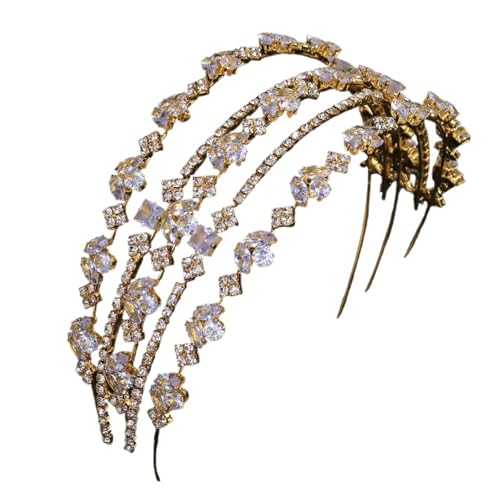 Bandeau mariée strass cristal pour fixer et illuminer une coiffure mariage sans glisser