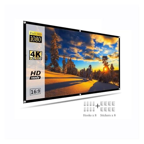 Écran de projection 120" anti-lumière pour vos soirées cinéma en extérieur