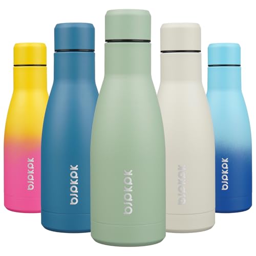 Image of BJPKPK 12 oz Small Mini Water Bottle, Insulated Stainless Steel Flask