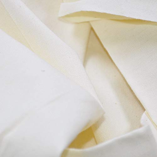 Premium 2-Yard Natural Cotton Muslin Fabric – Versatile 100% Cotton, 47 Inches Wide for Crafting and Sewing Projects 3 Premium 2-Yard Natural Cotton Muslin Fabric – Versatile 100% Cotton, 47 Inches Wide for Crafting and Sewing Projects - Image 2